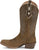 Justin Womens Rae Taupe Leather Cowboy Boots