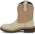 Justin Womens Kay Taupe Leather Cowboy Boots