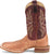 Justin Mens Moseley Vintage Cognac/Purple FQ Ostrich Cowboy Boots