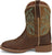 Justin Kids Unisex Canter Junior Clay Leather Cowboy Boots