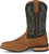 Justin Mens Rustle Chestnut Cowhide Cowboy Boots