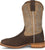 Justin Mens Rustle Grizzly Cowhide Cowboy Boots