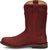 Justin Womens Holland Red Leather Cowboy Boots