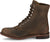 Justin Mens Drennan 7in Lacer-Up Roper Khaki Leather Work Boots