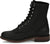 Justin Mens McKean 7in Lace-Up Roper Black Leather Work Boots