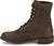 Justin Mens McKean 7in Lace-Up Roper Brown Leather Work Boots
