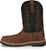 Justin 11in Water Buffalo CT Mens Pecan/Black Bolt Leather Work Boots