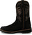 Justin Mens Widowmaker 11in Waterproof Black Water Buffalo Work Boots