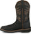 Justin Mens Widowmaker 11in WP Steel Toe Black Water Buffalo Work Boots