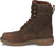 Justin Mens Rush 8in WP Comp Toe Pecan Leather Work Boots