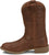 Justin Womens Blain 10in Roper Chocolate Leather Cowboy Boots