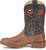 Justin Mens Pickett 11in Western Peanut Leather Cowboy Boots