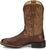 Justin Mens Conroe 11in Kango Tobac Smooth Ostrich Cowboy Boots
