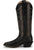 Justin Womens Evelyn Coal Leather Cowboy Boots