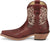 Justin Womens Isabella Ruby Leather Cowboy Boots