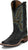 Justin Womens Shay 11in Western Black Leather Bent Rail Cowboy Boots