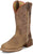 Justin Womens Little Sugar Taupe Leather Frontier Cowboy Boots
