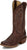 Justin Mens Cowboy Town 13in Western Bay Brown Leather Frontier Cowboy Boots