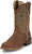 Justin Mens Disco Man 11in Western Rustic Leather Frontier Cowboy Boots