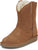 Justin Womens Heidi 8in Chestnut Shearling Cowboy Boots