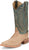 Justin Mens Chisolm 13in Vintage Tan FQ Ostrich Cowboy Boots