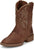 Justin Kids Unisex Canter Junior Amber Leather Cowboy Boots
