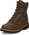 Justin Mens Rivot 8in Hickory Leather Work Boots