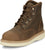 Justin Mens Maxwell 6in Steel Toe Peanut Leather Work Boots