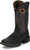 Justin Womens Dixie Black Leather Cowboy Boots