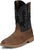 Justin Mens Bolt 11in Peanut Tan Leather Work Boots