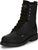 Justin Mens Truckton 8in WP Steel Toe Onyx Leather Work Boots