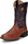 Justin Mens Roswell 11in Brandy Leather Cowboy Boots