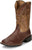Justin Mens Conroe 11in Kango Tobac Smooth Ostrich Cowboy Boots