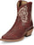 Justin Womens Isabella Ruby Leather Cowboy Boots