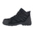 Knapp Mens Black Leather Mesh WP Hiker Boots Ground Patrol Comp Toe