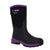 Dryshod Womens Legend MXT Mid Black/Purple Rubber Work Boots