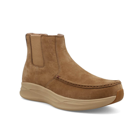 Twisted X Mens Feather X Casual Chelsea Camel Leather Work Boots