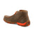 Twisted X Mens Driving Moc Bomber/Neon Orange Leather Chukka Boots