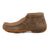 Twisted X Mens Driving Moc Woven Bomber/Tan Leather Chukka Boots