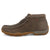 Twisted X Mens Driving Moc Woven Taupe/Black Leather Chukka Boots