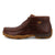 Twisted X Mens Driving Moc Caiman Ginger Leather Chukka Boots