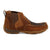 Twisted X Mens 4in Driving Moc Woven Oiled Saddle Leather Chelsea Boots