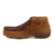 Twisted X Mens Chukka Driving Moc CT Tan/Spice Leather Work Boots