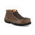 Twisted X Mens Chukka Woven Driving Moc CT Taupe/Black Leather Work Boots