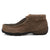 Twisted X Mens Chukka Woven Driving Moc CT Taupe/Black Leather Work Boots