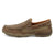 Twisted X Mens Driving Moc Bomber Leather Slip-On Shoes