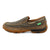 Twisted X Mens Driving Moc Dust Fabric Slip-On Shoes