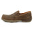 Twisted X Mens Slip-On Driving Moc Comp Toe Bomber Leather Work Shoes