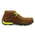 Twisted X Mens Chukka Driving Moc Steel Toe Saddle/Yellow Leather Work Boots