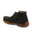 Twisted X Mens Chukka Driving Moc Steel Toe Charcoal Leather Work Boots